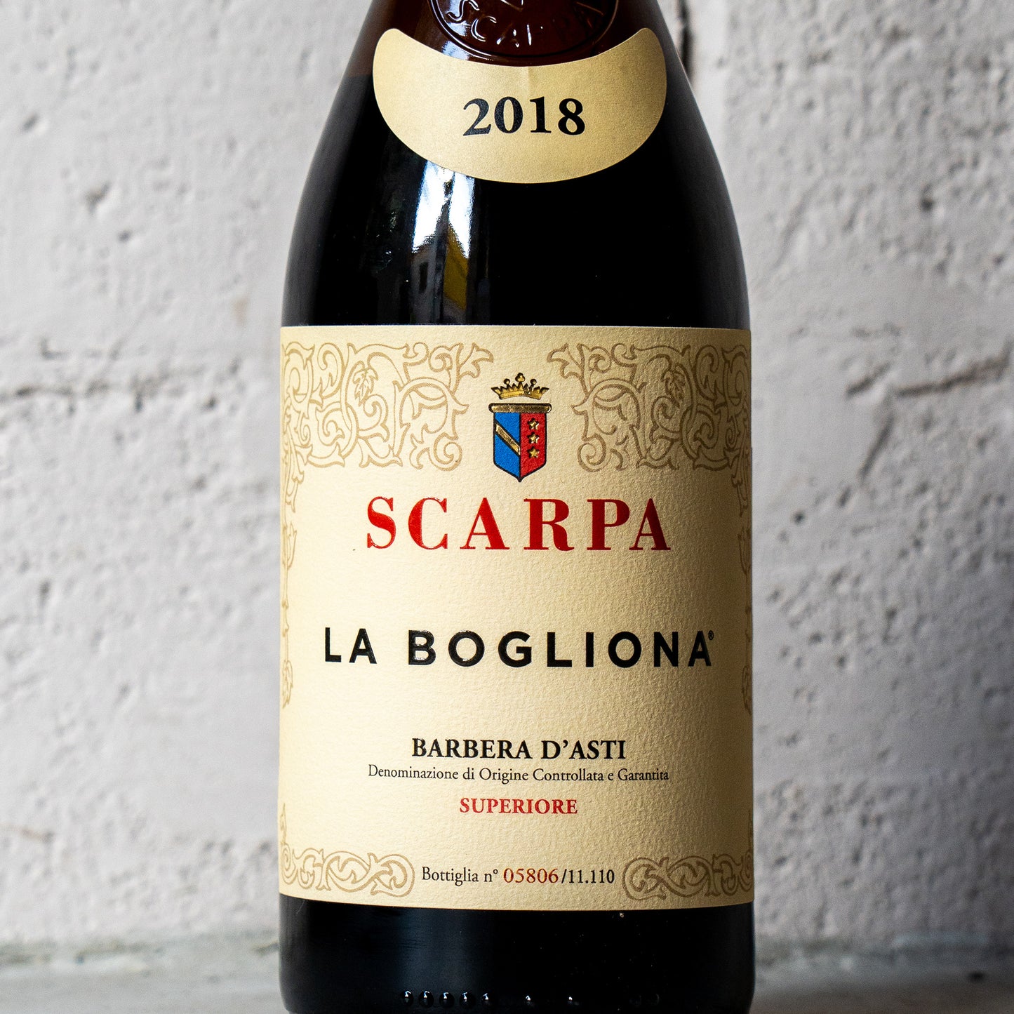 2018 ラ ボリオーナ バルベーラ ダスティ スーペリオーレ スカルパ