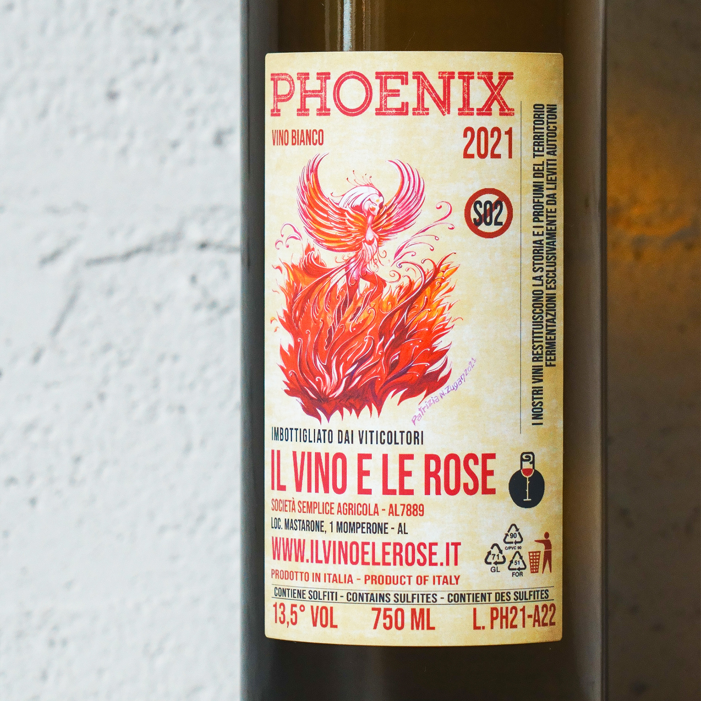 2021 ヴィーノ ビアンコ フェニックス イル ヴィーノ エ レ ローゼ