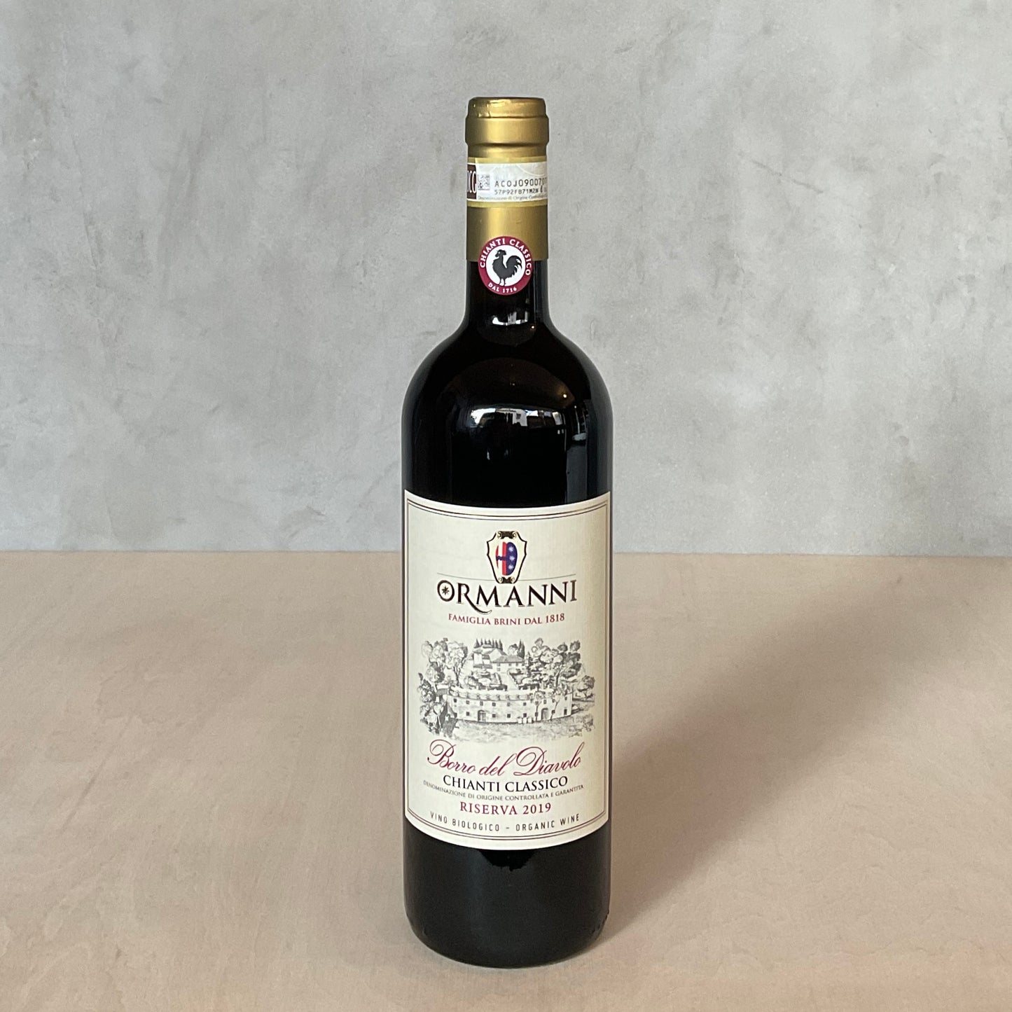 2019 キアンティ クラッシコ リゼルヴァ ボッロ デル ディアヴォロ オルマンニ