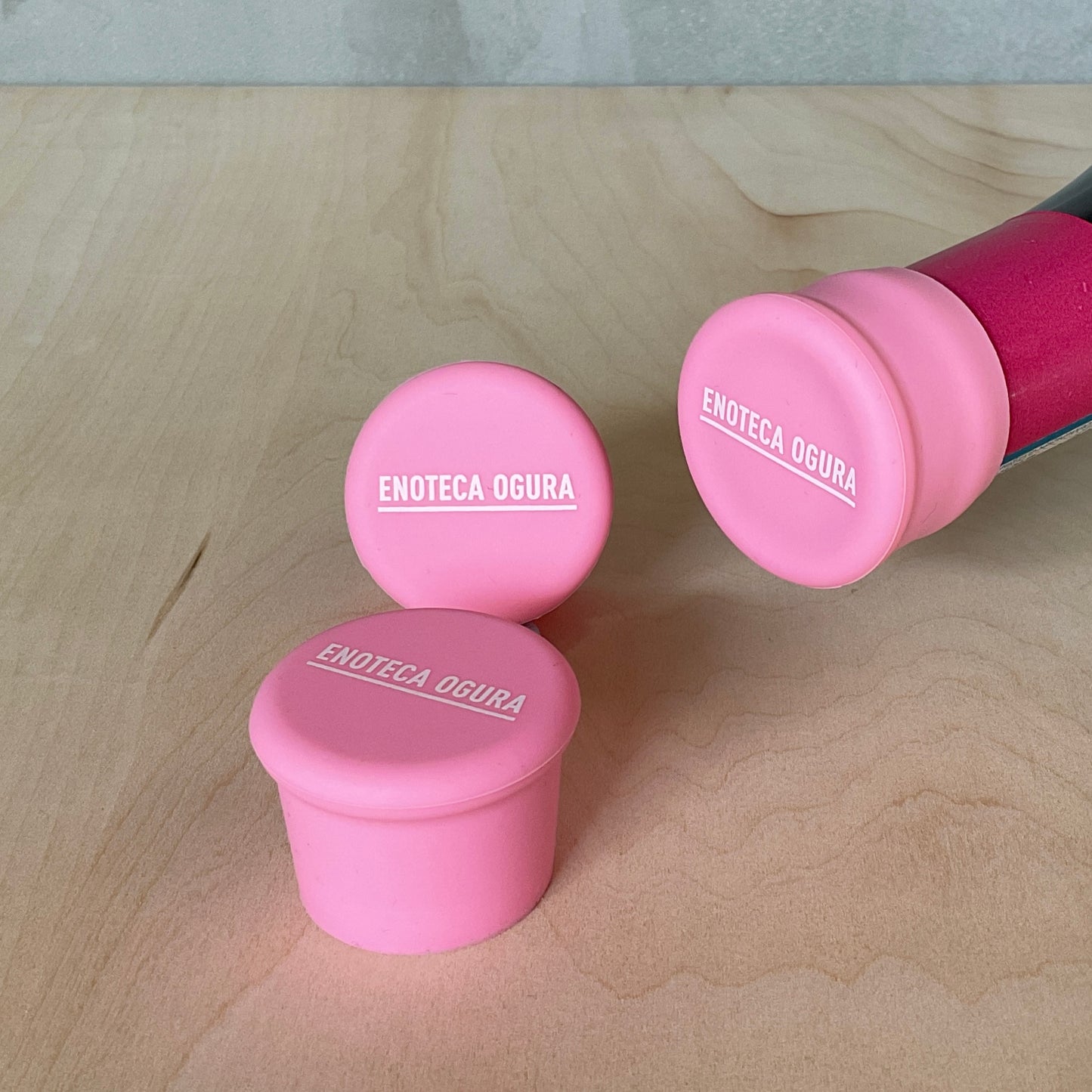 【Enoteca Ogura ロゴ入り】シリコン ワインキャップ