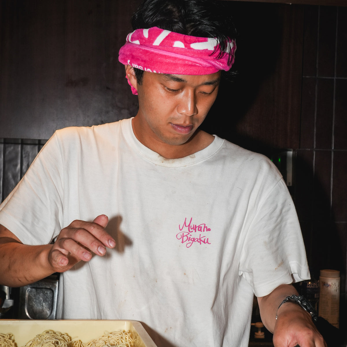 【Regalo18周年記念グッズ】フェイスタオル「イタリア料理はムラの美学」