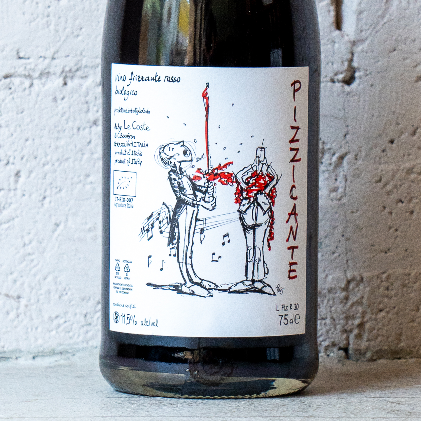 2022 ピッツィカンテ ロッソ レ コステ