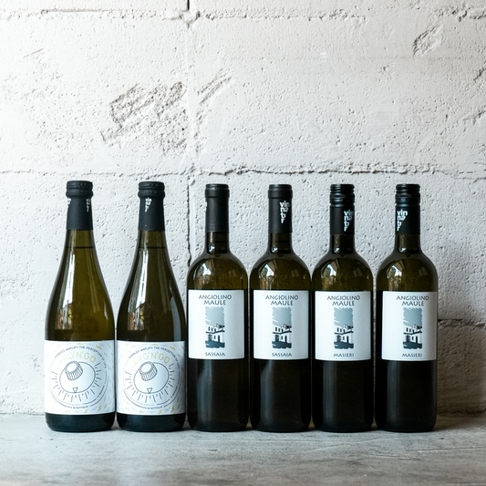 【限定入荷】イタリア自然派の代表格「ラ・ビアンカーラ」ワインセット【泡白白3種6本】