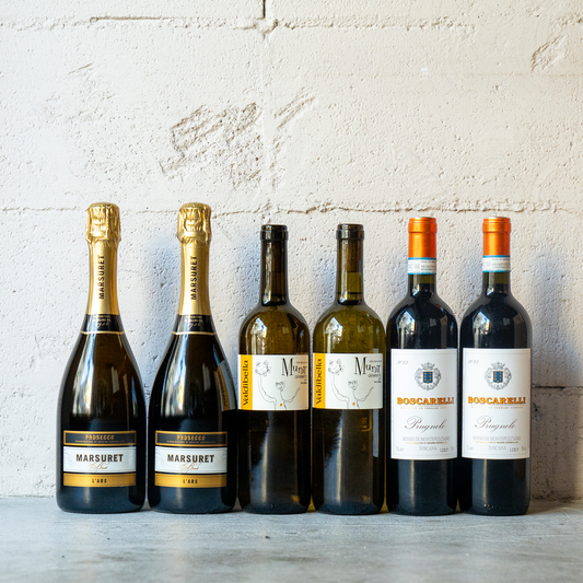 【まずはこれから！】エノテカオグラ定番ワインセット【泡・白・赤3種6本】