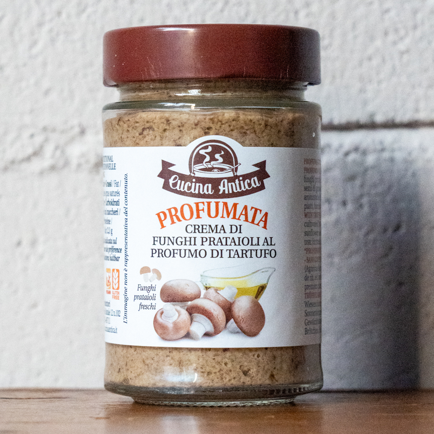 キノコペースト トリュフ風味 190g クチーナ アンティーカ