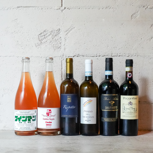 【今年は甲州の泡】レガーロオリジナルワイン＆ワインマンワインセット【泡泡白白赤赤6種6本】