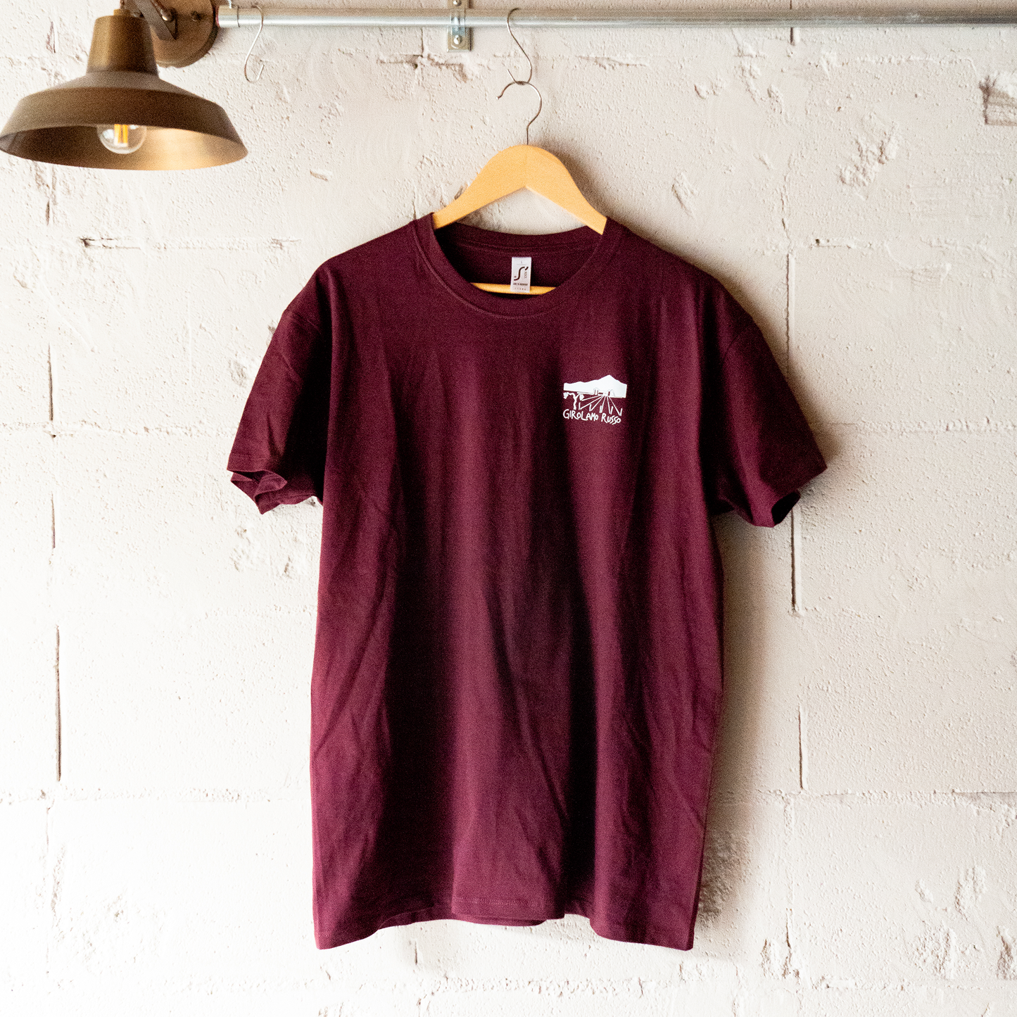 【数量限定】ジローラモルッソTシャツ（Lサイズ・バーガンディ）