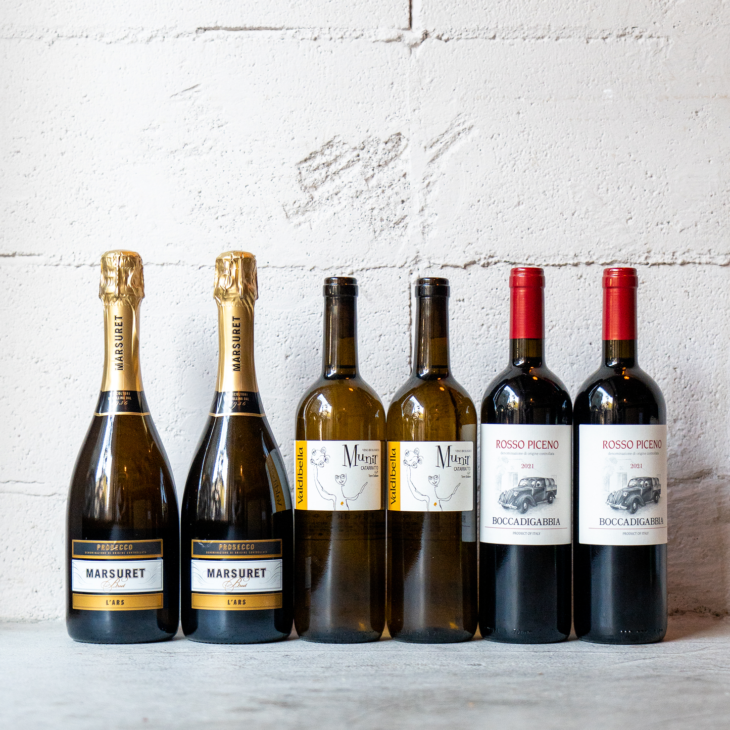 【まずはこれから】エノテカオグラ定番ワインセット【泡・白・赤3種6本】