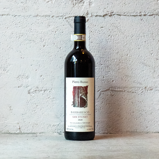 2020 バルバレスコ サン ストゥネット ピエロ ブッソ
