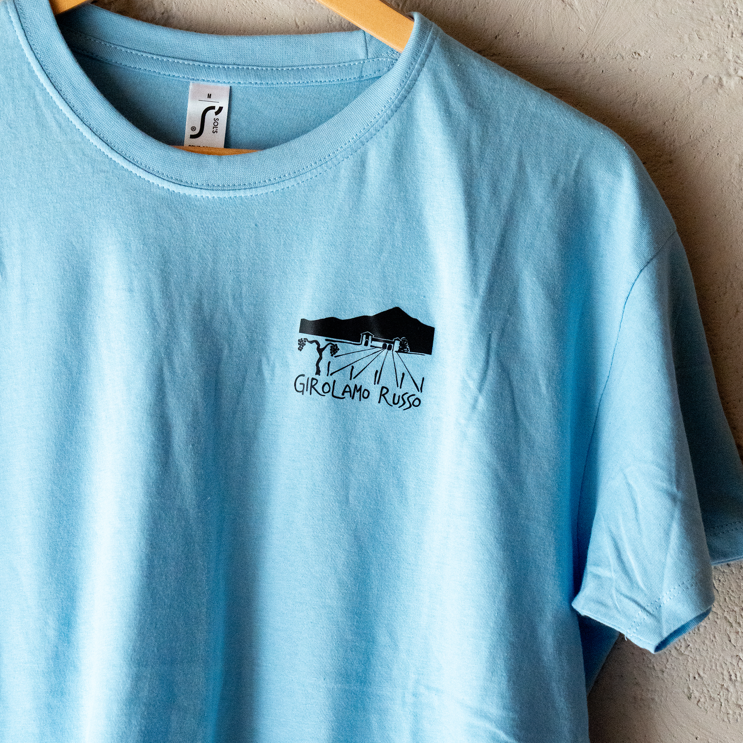 【数量限定】ジローラモルッソTシャツ（Mサイズ・スカイブルー）