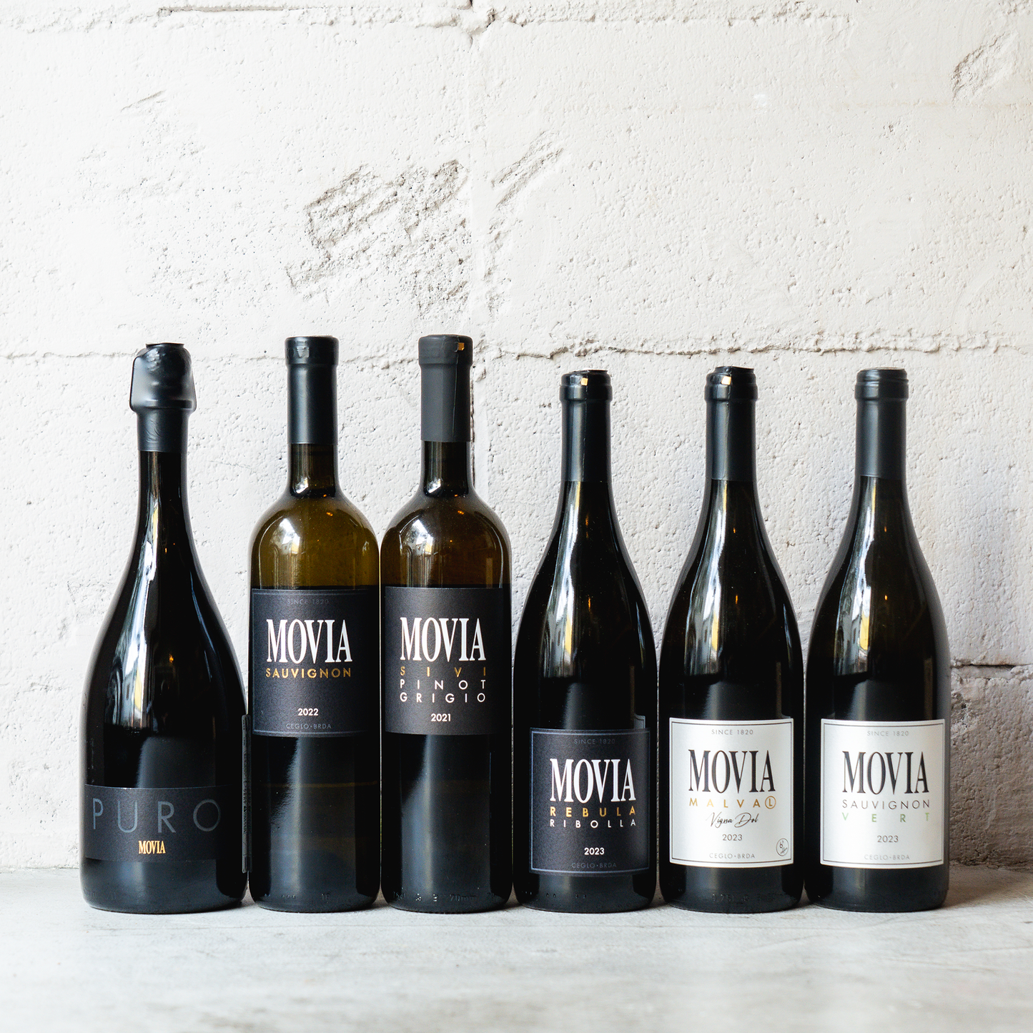 【超特価のナチュラルワイン】イタリアとスロヴェニアの国境を超えた造り手「モヴィア」ワインセット【泡白白白白白6種6本】