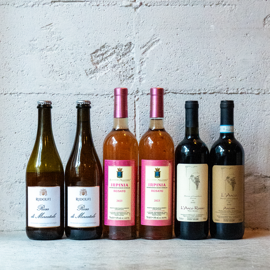 【年に一度の限定入荷】イタリア現地で飲んで即入荷を決めた「サルヴァトーレ・モレッティエーリ」のロゼワインが入ったワインセット【泡ロゼ赤赤4種6本】