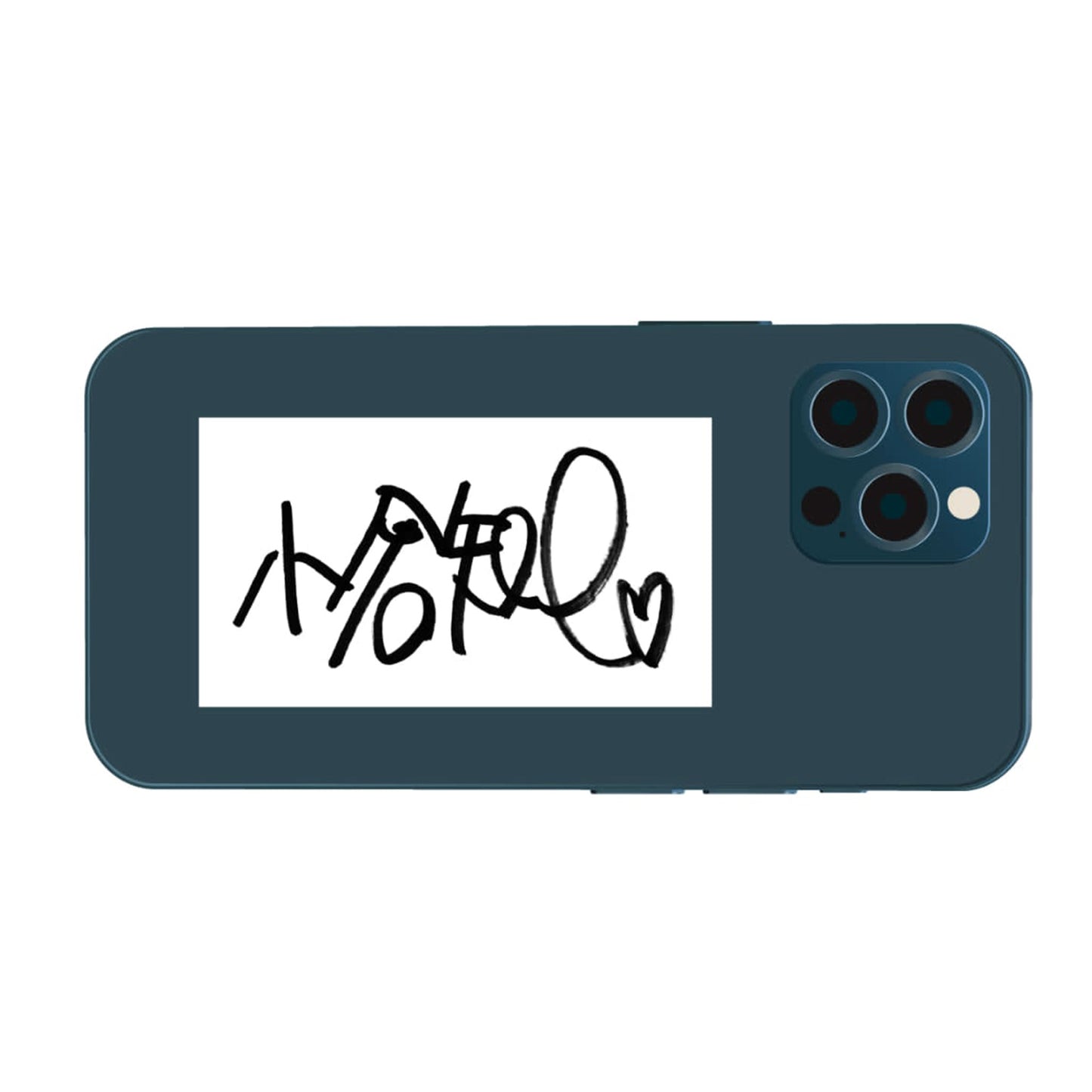 Regaloシェフ小倉 手書き文字ステッカー「小倉知巳（直筆サイン）」